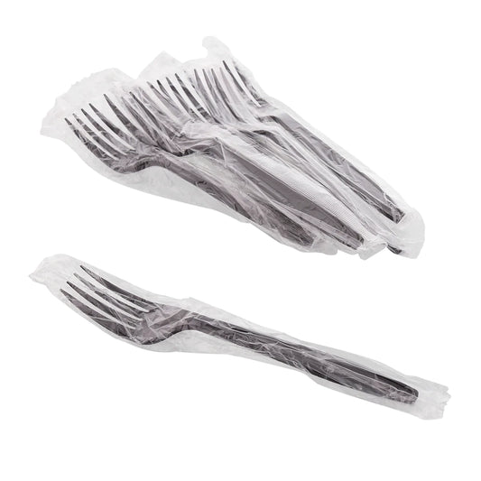 Heavy PP Wrapped Black Fork
